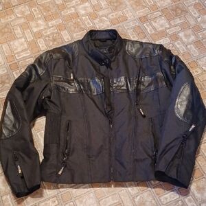 Xelement Motorcycle Jacket With Zip Out Liner Waterproof Women's Size Xlarge